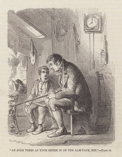 Illustrazione per Grandi Speranze da John McLenan