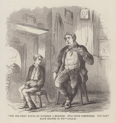 Illustrazione per Grandi Speranze da John McLenan