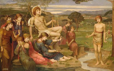 Apollo e Marsia da John Melhuish Strudwick