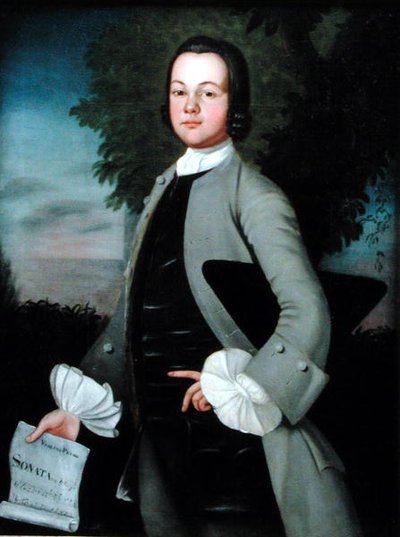 Autoritratto, c.1753-54 da John Meng