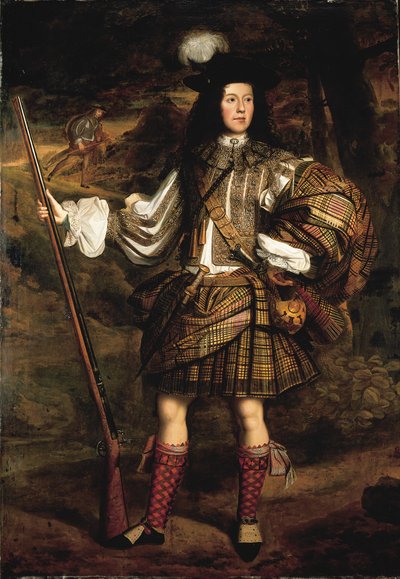 Un capo delle Highlands: Ritratto di Lord Mungo Murray da John Michael Wright