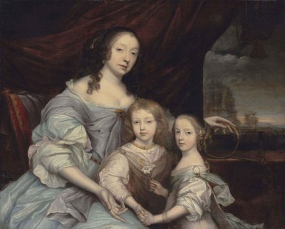 John Michael Wright Mary Villiers e i suoi figli da John Michael Wright