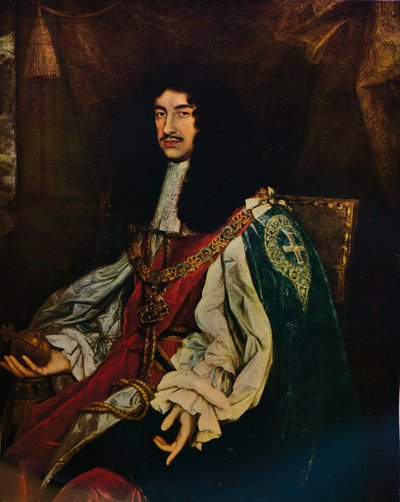 Re Carlo II, 1660s 1934 da John Michael Wright
