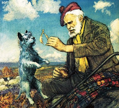 Greyfriars Bobby e Auld Jock da John Millar Watt