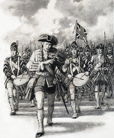 In marcia verso la battaglia da John Millar Watt