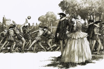 La regina Elisabetta I era inorridita da questo sport brutale. da John Millar Watt