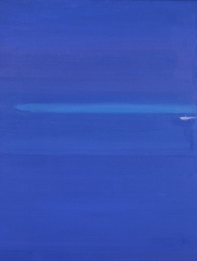 Ultramarino su viola, 1999 da John Miller