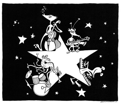 Caricatura di Alien All Stars di John Minnion da John Minnion