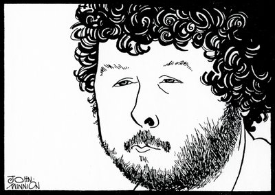 BIRTWISTLE, Harrison - caricatura di John Minnion Compositore inglese da John Minnion