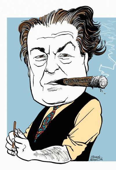 Villa-Lobos, Heitor con sigaro da John Minnion