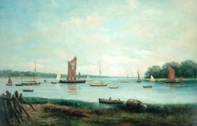 Mattina su un fiume della costa orientale da John Moore