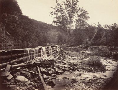 Broadheads Creek, Delaware Water Gap, 1863 da John Moran