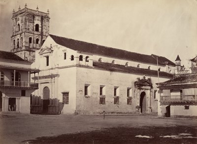 Paesaggio tropicale, Cattedrale, Cartagena, 1871 da John Moran