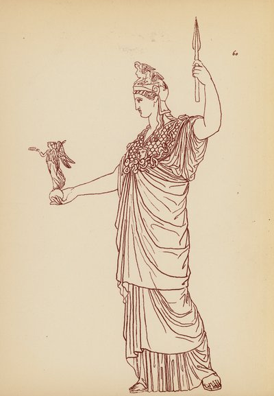 Costume femminile greco antico da John Moyr Smith