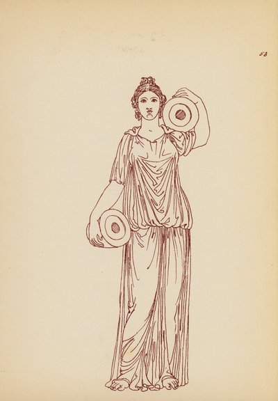 Costume Femminile Greco Antico da John Moyr Smith
