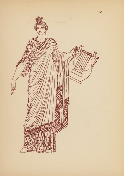 Costume Femminile Greco Antico da John Moyr Smith
