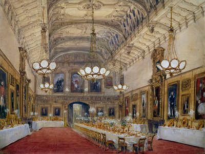 Sala di San Giorgio nel Castello di Windsor da John Nash