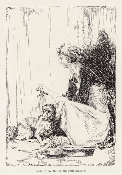 Illustrazione per Beautiful Joe di Marshall Saunders da John Nicholson