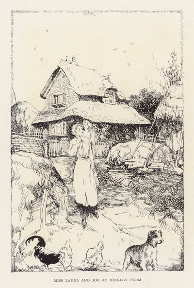 Illustrazione per Beautiful Joe di Marshall Saunders da John Nicholson