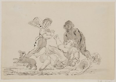 Un incidente stradale, 1804 da John Nixon