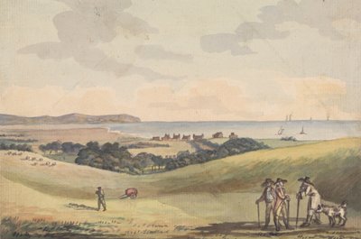 Eastbourne dal sedile di Lord G. Cavendish nel parco da John Nixon