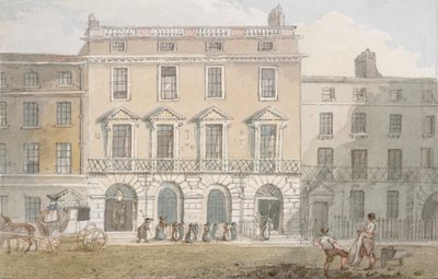 Freemasons Hall e Tavern, Great Queen Street da John Nixon