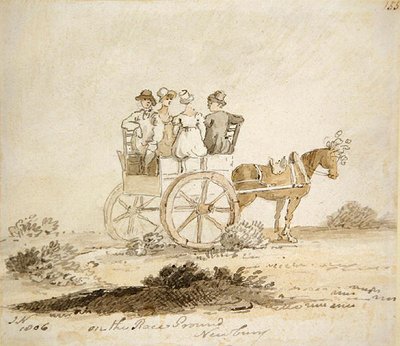 Sul campo di corsa, Newbury da John Nixon