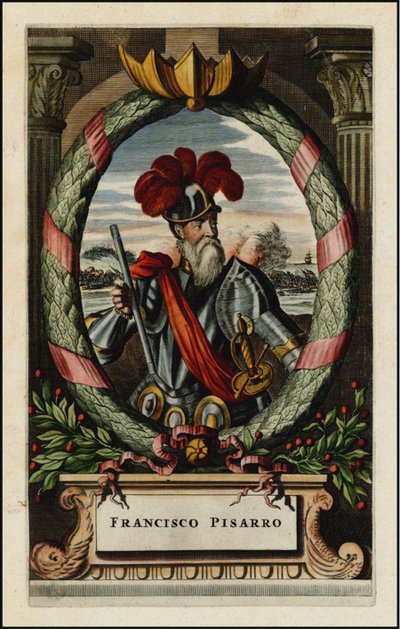 Francisco Pizarro, 1671 da John Ogilby