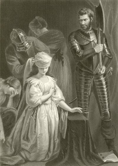 Esecuzione di Maria Regina di Scozia da John Opie