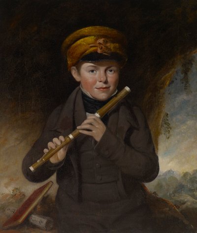 John Gurney Jr., il piccolo suonatore di flauto da John Opie