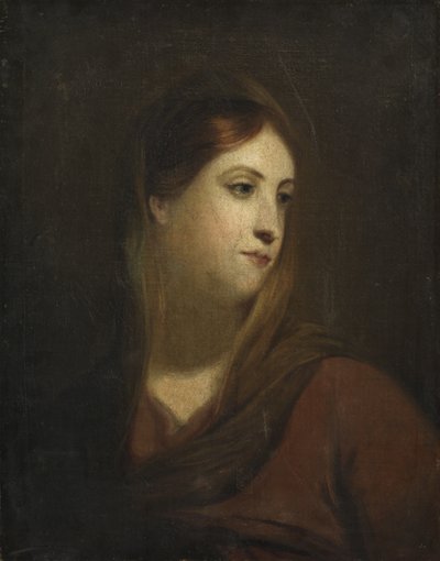 Schizzo per una testa femminile, c.1800 da John Opie