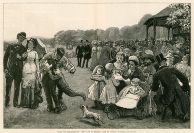 Musica e rinfreschi: La banda nel Regent