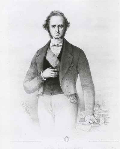 Ritratto di Henry John Temple, Lord Palmerston, inciso da Collette da John Partridge