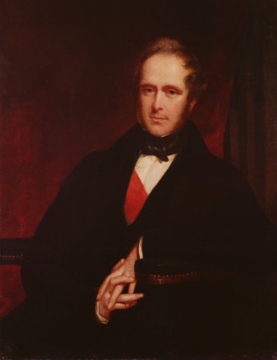 Ritratto di Henry John Temple, 1844-45 da John Partridge
