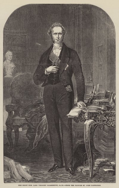 Il Diritto Onorevole Lord Visconte Palmerston, GCB da John Partridge