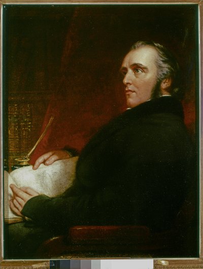 Thomas Babington MACAULAY, Ritratto 1849-c.1853 (olio su tela) da John Partridge