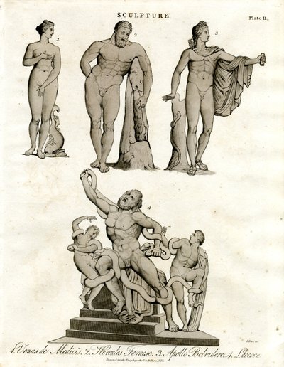 Sculture antiche famose da John Pass