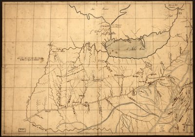 (Mappa di un commerciante del paese dell