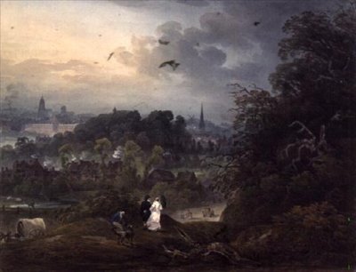 Veduta di Shrewsbury da Nord da John Pearson