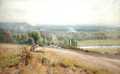 Vista da Hedsor Hill sul Tamigi, vicino a Cookham da John Pedder