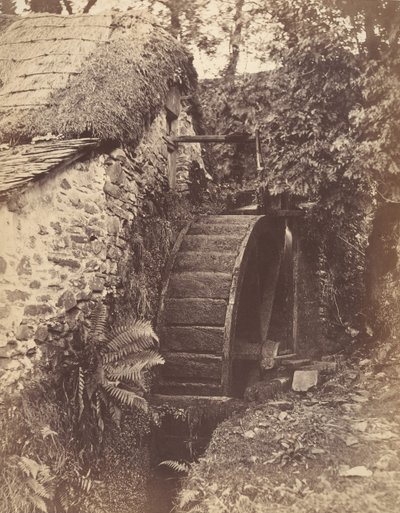Il nuovo mulino, vicino a Lynton, North Devon, 1856 da John Percy