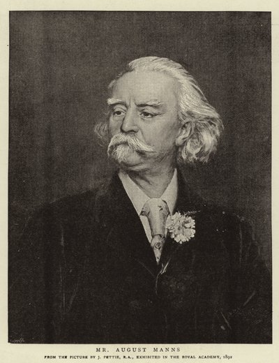 Mr August Manns da John Pettie