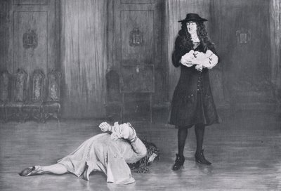 Il Duca di Monmouth implora per la sua vita, illustrazione da 