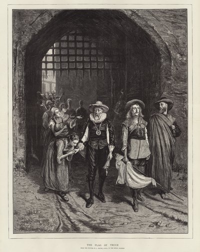 La bandiera della tregua da John Pettie