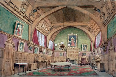 Vista interna della sala di Barnard