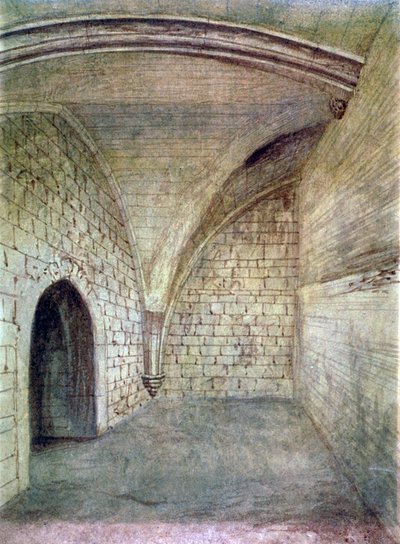 Cripta di San Michele, Aldgate, Londra, 1876 da John Phillipps Emslie