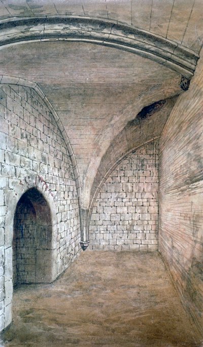 Cripta di San Michele, Aldgate, Londra, 1876 da John Phillipps Emslie