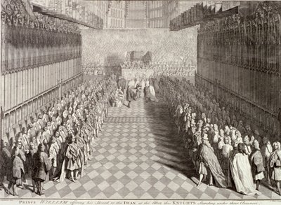 Incoronazione di Guglielmo III nell