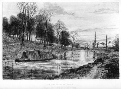 Nel Parco di Cassiobury, XIX secolo da John Postle Heseltine