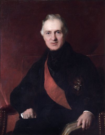 Ritratto del generale Sir George Murray, soldato britannico, c1840s da John Prescott Knight